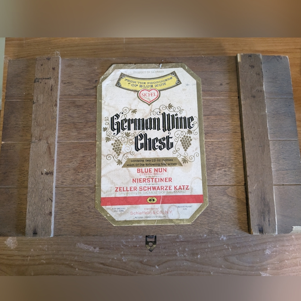 German Wine Chest